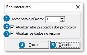 Renumerar ato