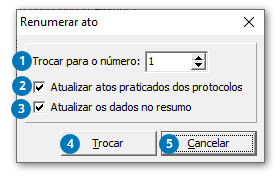 Renumerar ato