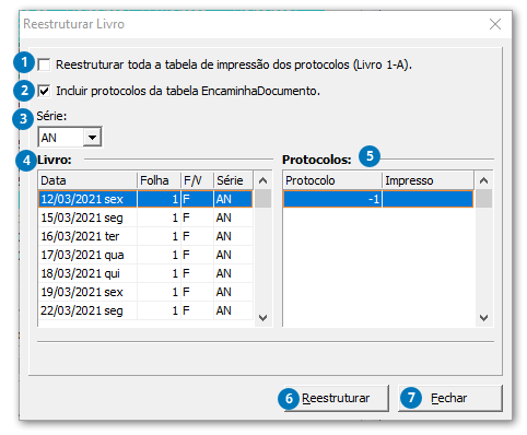 Reestruturar Livro