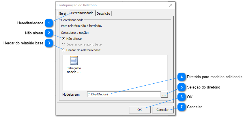 FastReport Hereditariedade