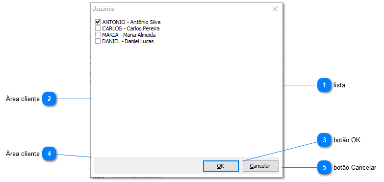 Definindo usuários membros do grupo