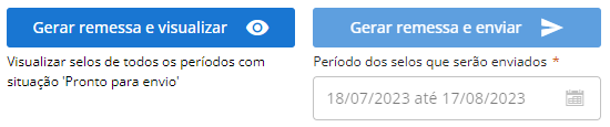 4. Geração manual da remessa