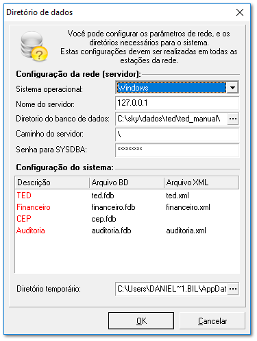 Conexão com banco de dados...