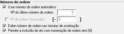 2. Número de ordem