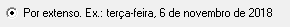 1. Por extenso