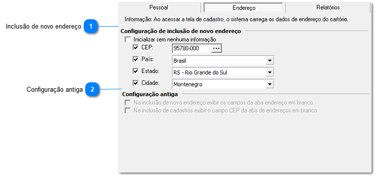 Endereço