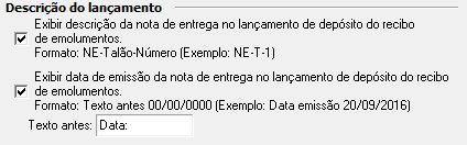 1. Descrição do lançamento