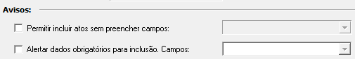 2. Avisos