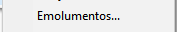 2. Emolumentos...