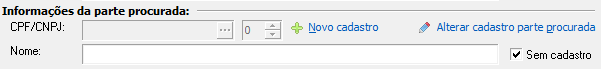 3. Informações da parte procurada