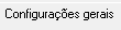 2. Configurações gerais
