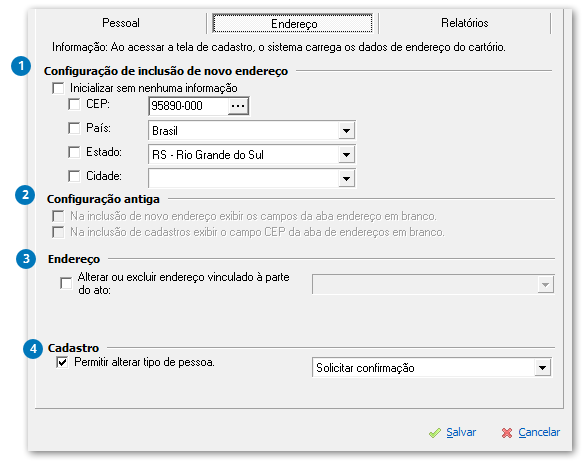 Endereço